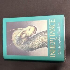 Book titled Inheritance by Christopher Paolini